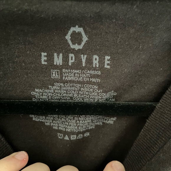 Empyre “Forever on the run” Graphic Mens T-shirt - Picture 3 of 6